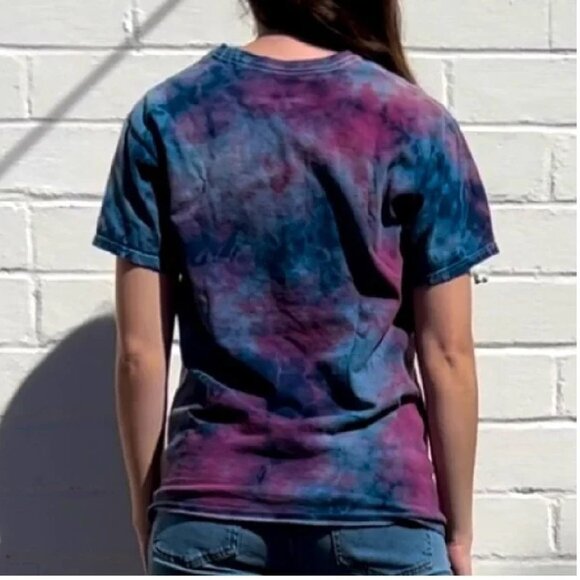 Ozzy Osbourne Mask Prince of Darkness rock tie dye Official T-Shirt L NWT - Picture 4 of 4
